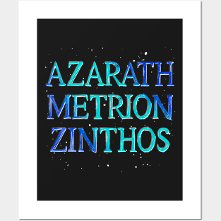 Azarath Metrion Zinthos Posters and Art